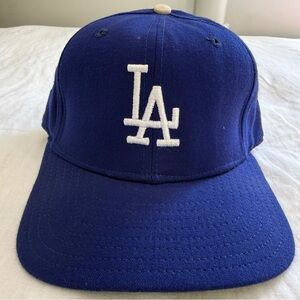 Vintage New Era Los Angeles Dodgers Pro Model Du Pont Visor 1980s